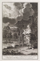 KG 12207
<br/>
Jeremia ziet een amandelroede.
<br/>
<em>Picart, Bernard (1673-1733)</em>